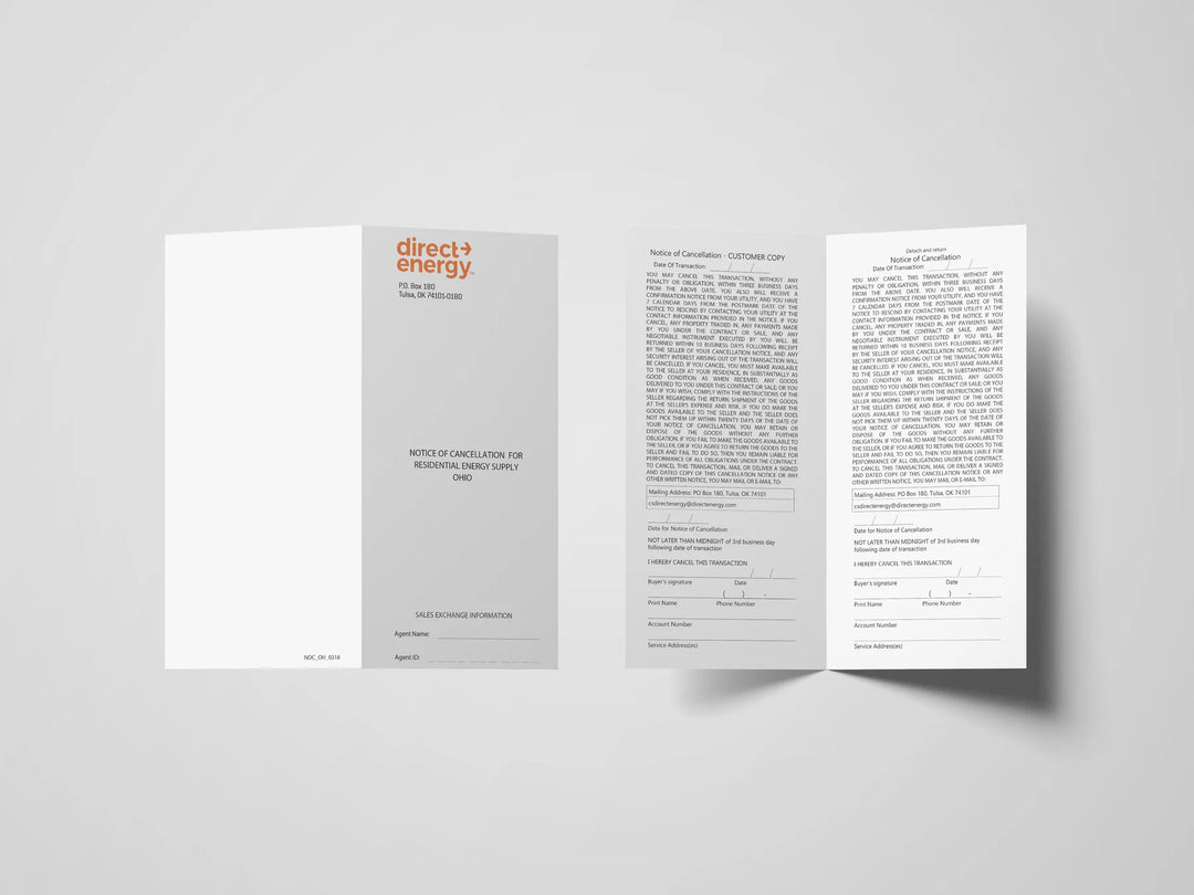 Direct Energy NOCs & TOS