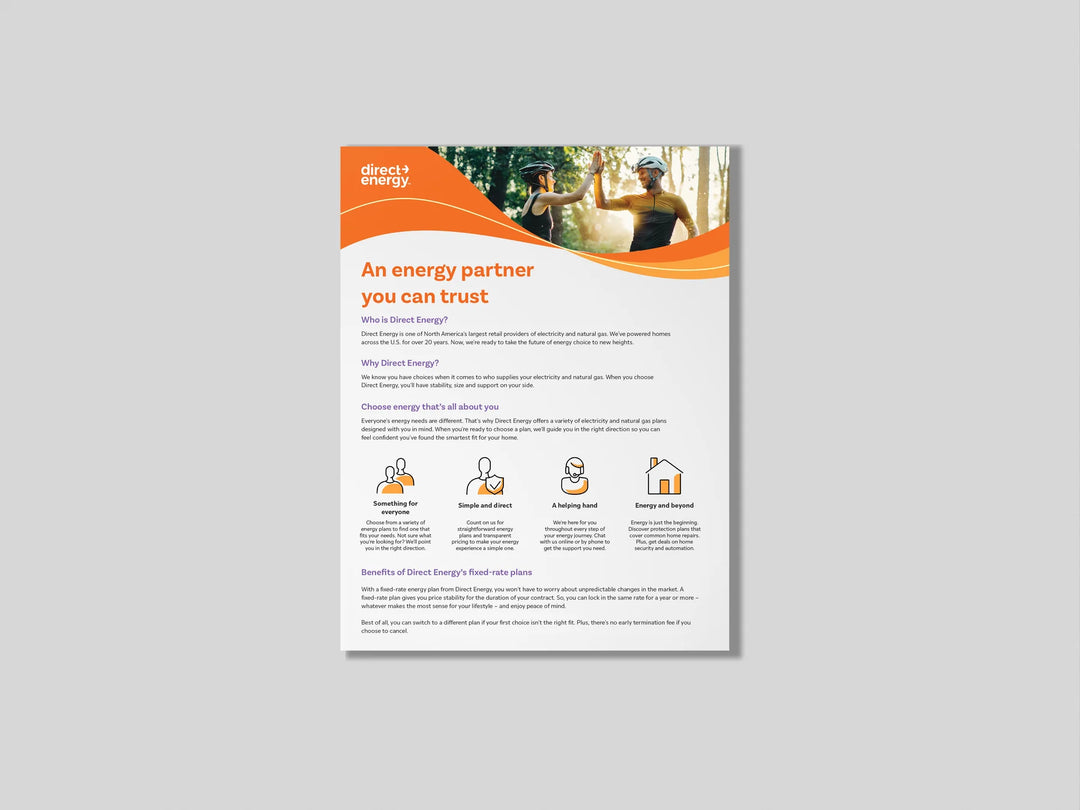 Direct Energy Posters & Handouts