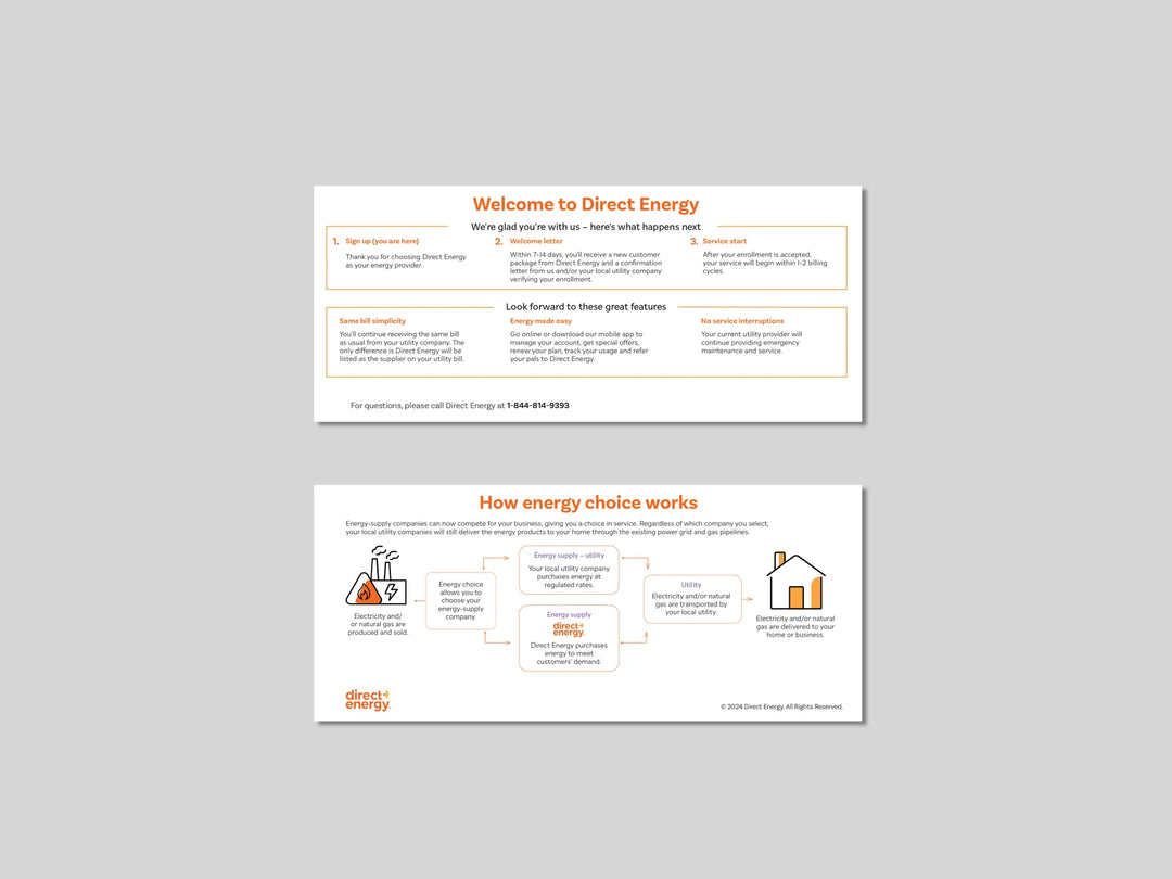 Direct Energy Buckslips