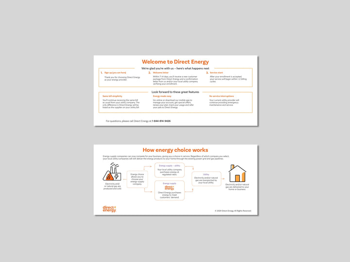 Direct Energy Buckslips