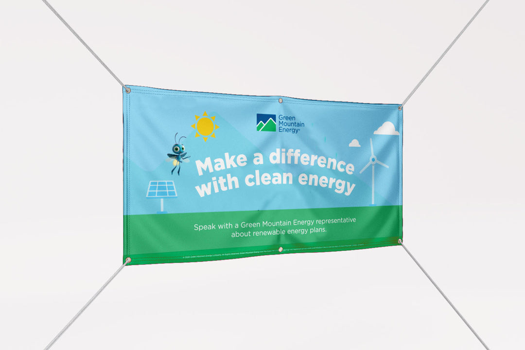 GME 12 oz Vinyl Banner