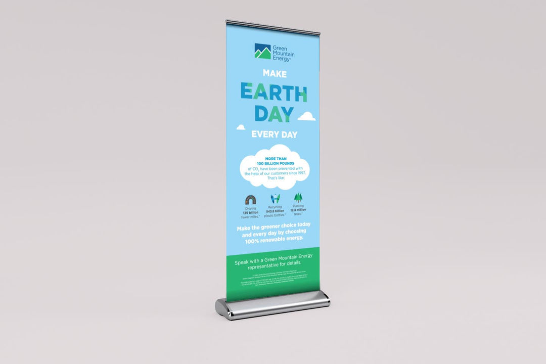 GME Vinyl Roll-Up / Retractable Banner
