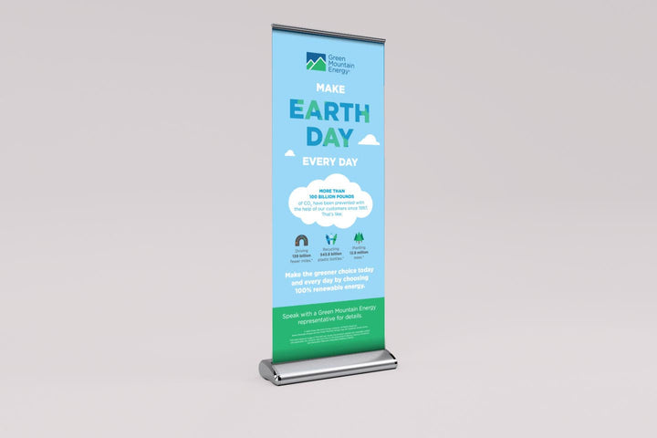 GME Vinyl Roll-Up / Retractable Banner