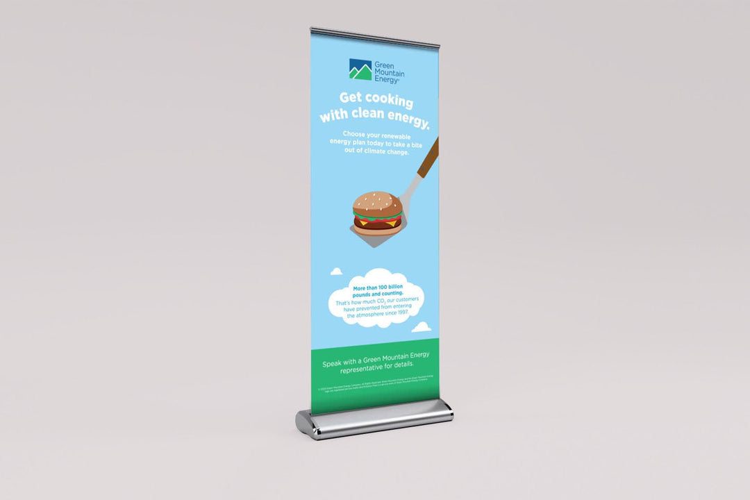 GME Vinyl Roll-Up / Retractable Banner