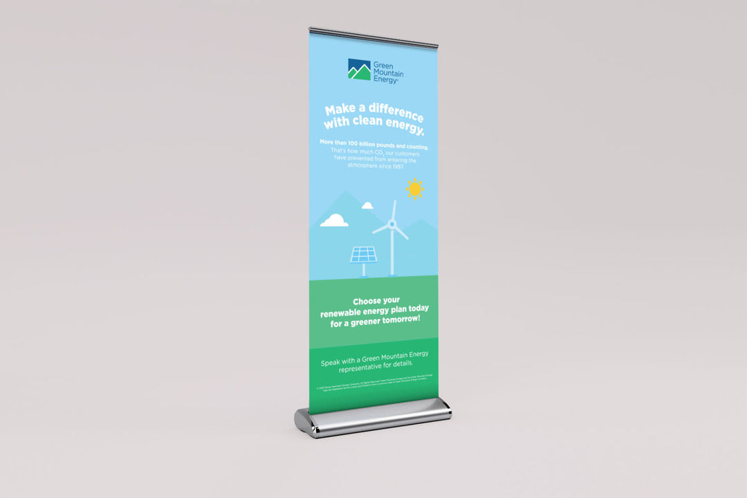 GME Vinyl Roll-Up / Retractable Banner