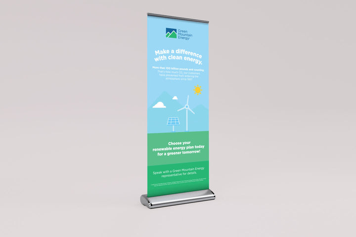 GME Vinyl Roll-Up / Retractable Banner