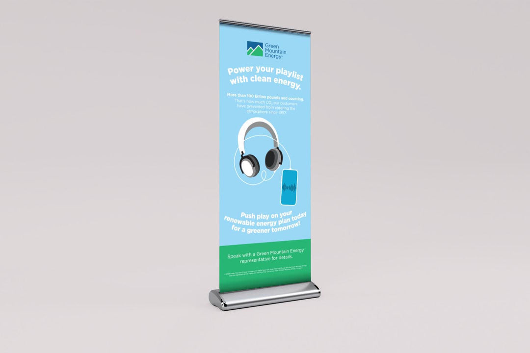 GME Vinyl Roll-Up / Retractable Banner