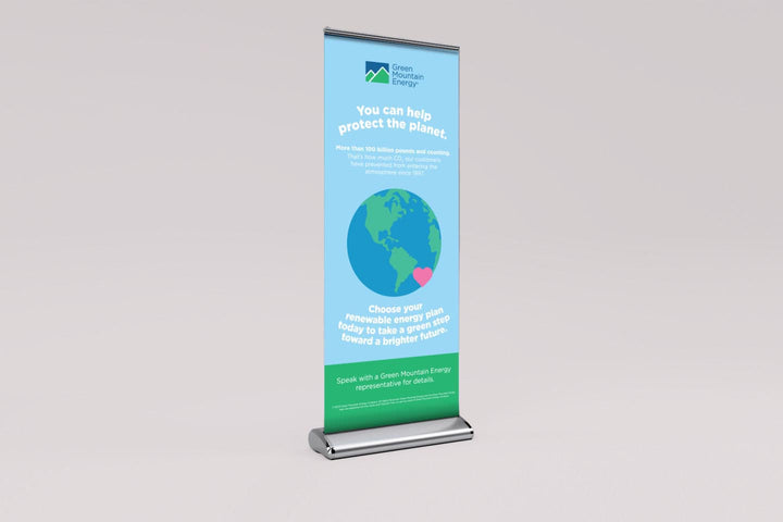 GME Vinyl Roll-Up / Retractable Banner