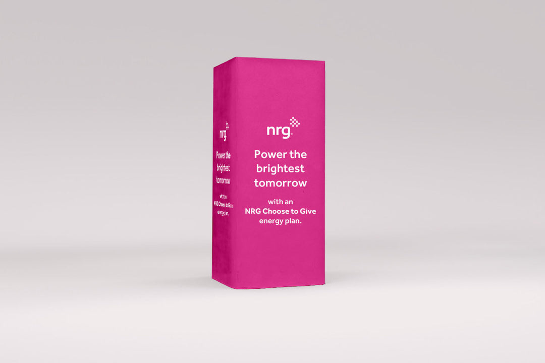 NRG Polyester Table Cover - Front Panel Print