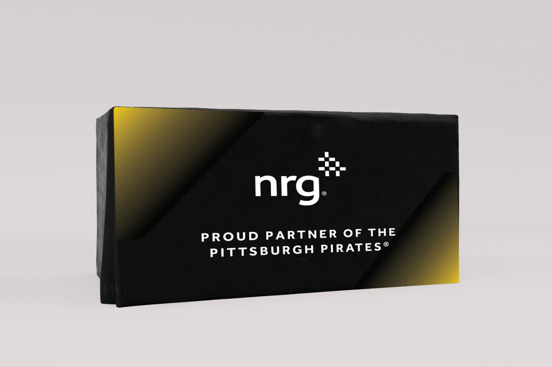 NRG Polyester Table Cover - Front Panel Print