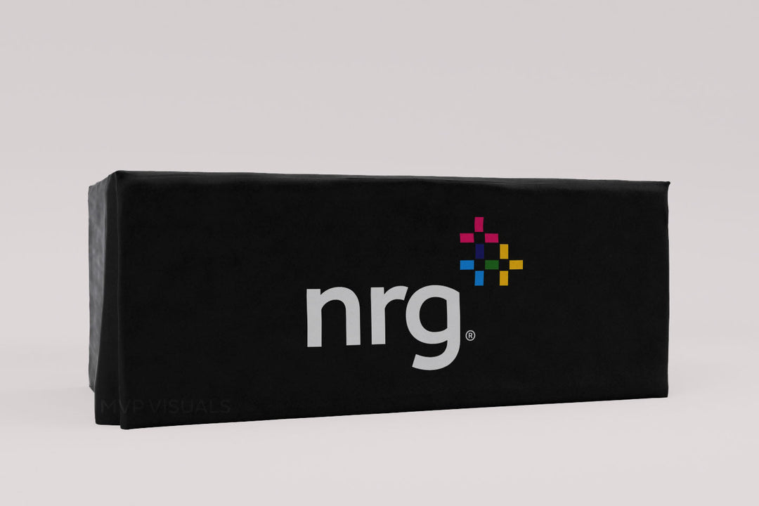NRG Polyester Table Cover - Front Panel Print
