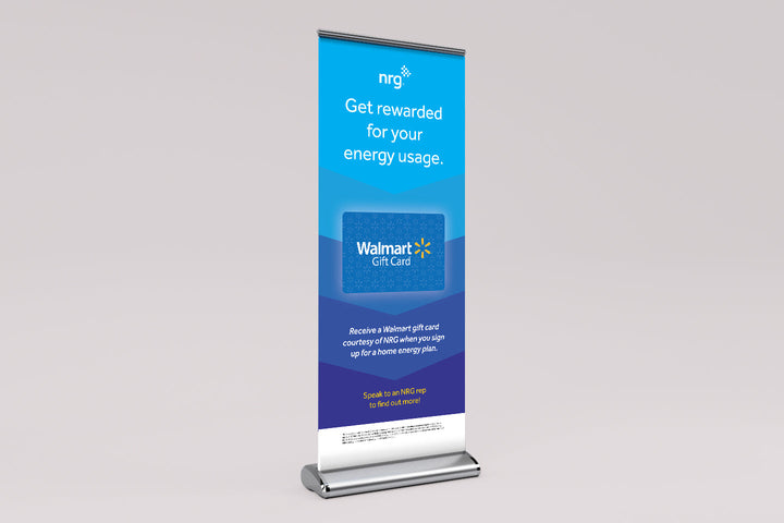 NRG Vinyl Roll-Up / Retractable Banner