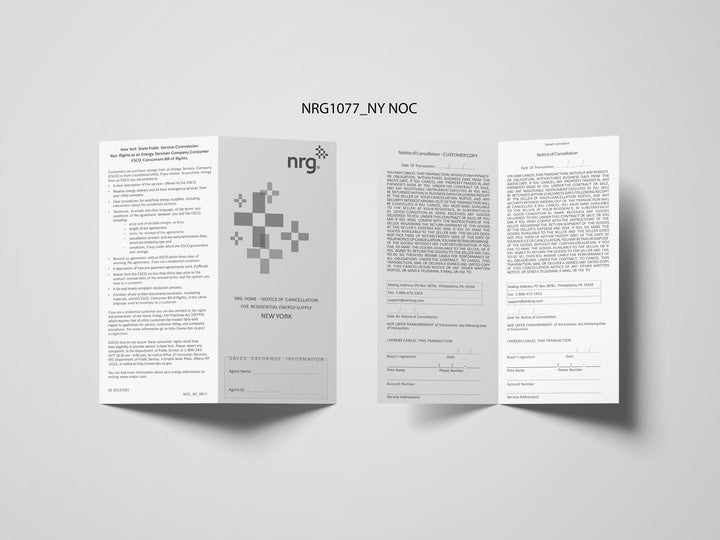 NRG NOCs & TOS