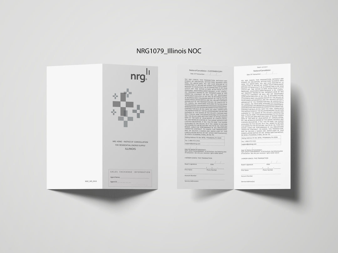 NRG NOCs & TOS