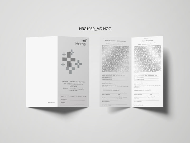 NRG NOCs & TOS