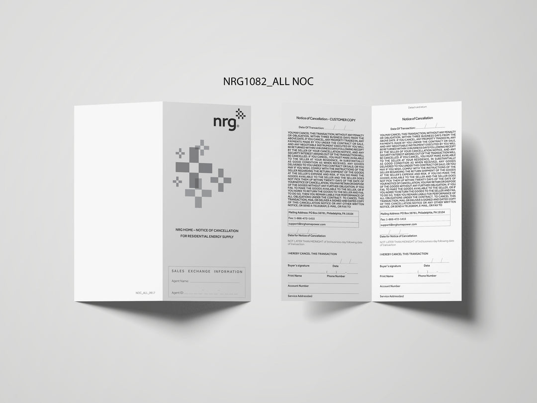 NRG NOCs & TOS