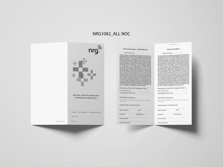 NRG NOCs & TOS