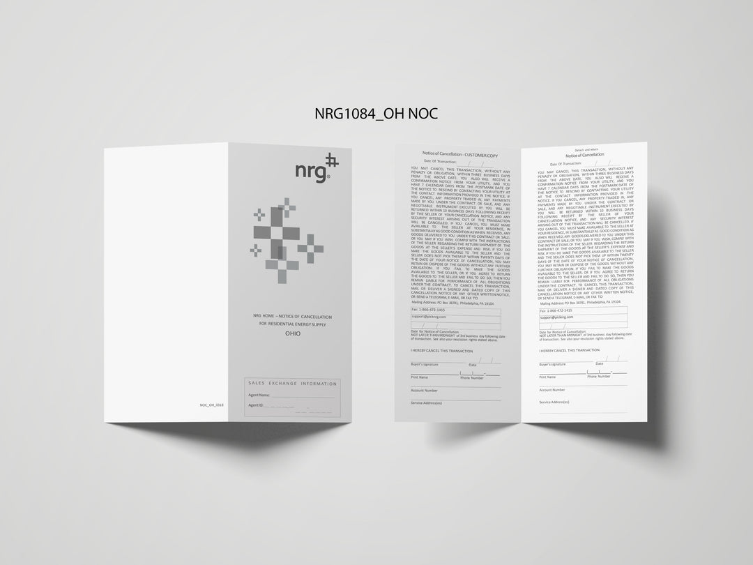 NRG NOCs & TOS