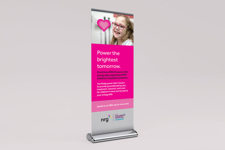 NRG Vinyl Roll-Up / Retractable Banner
