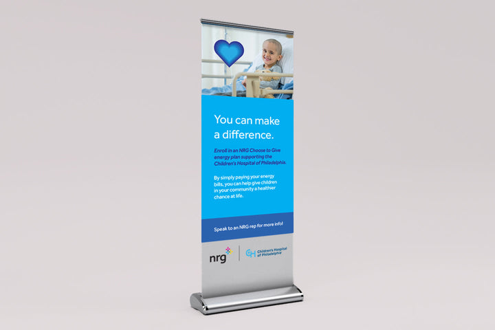 NRG Vinyl Roll-Up / Retractable Banner