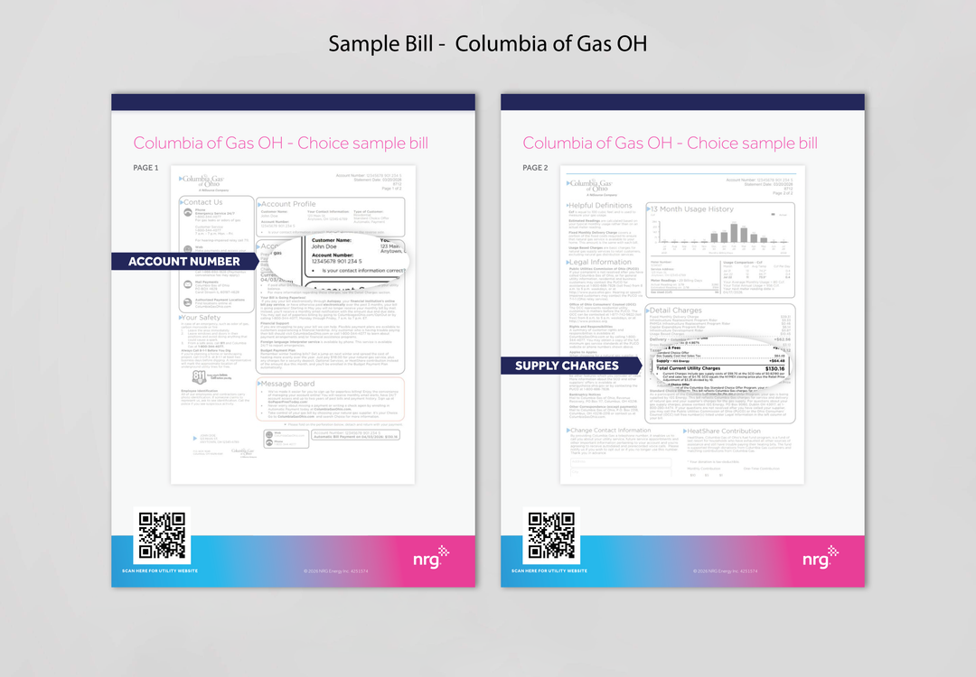NRG Bill Samples