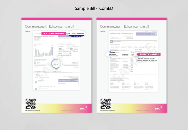 NRG Bill Samples