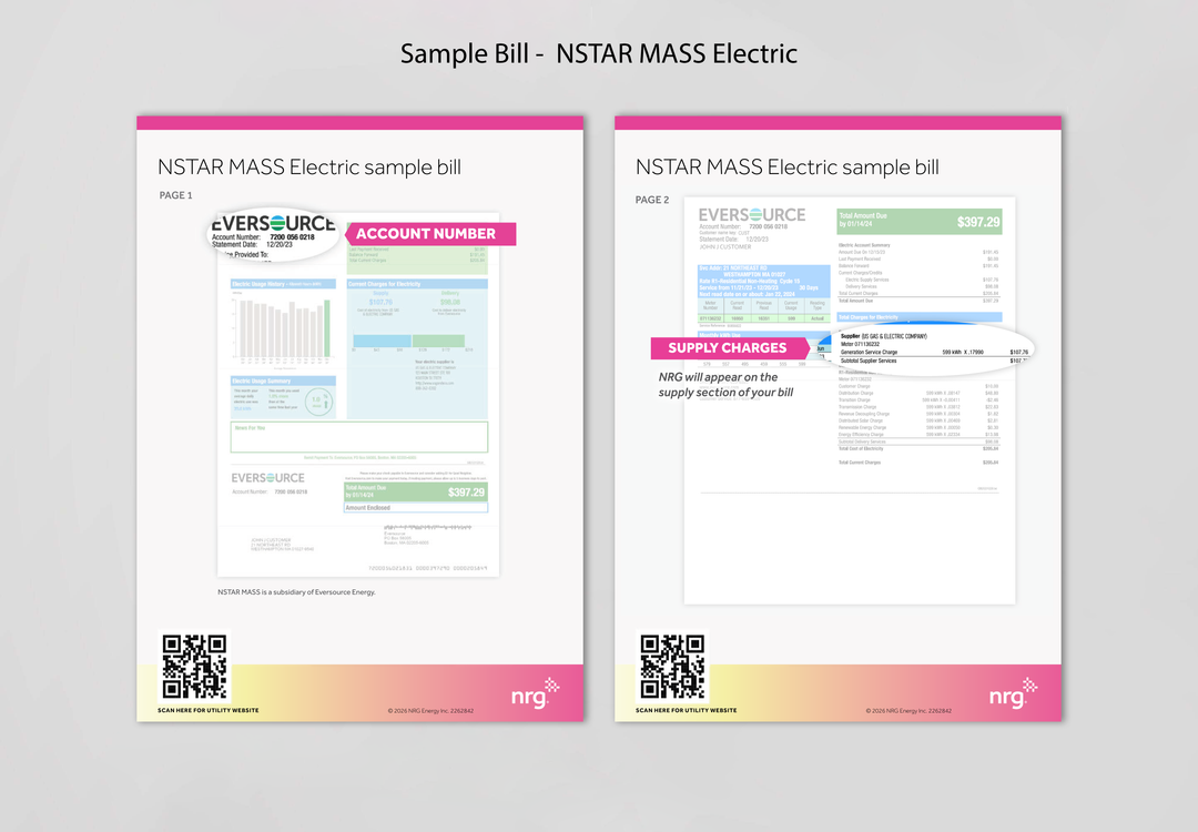 NRG Bill Samples