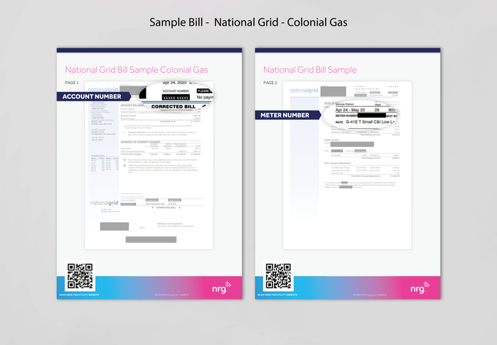 NRG Bill Samples