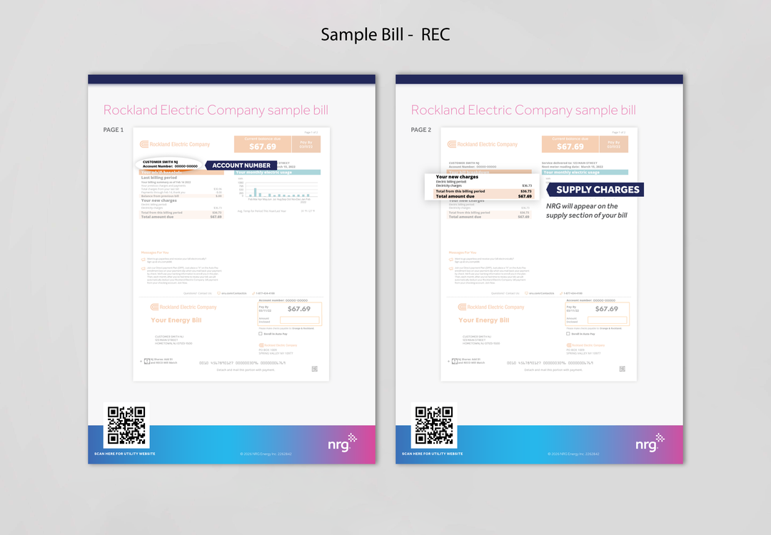 NRG Bill Samples
