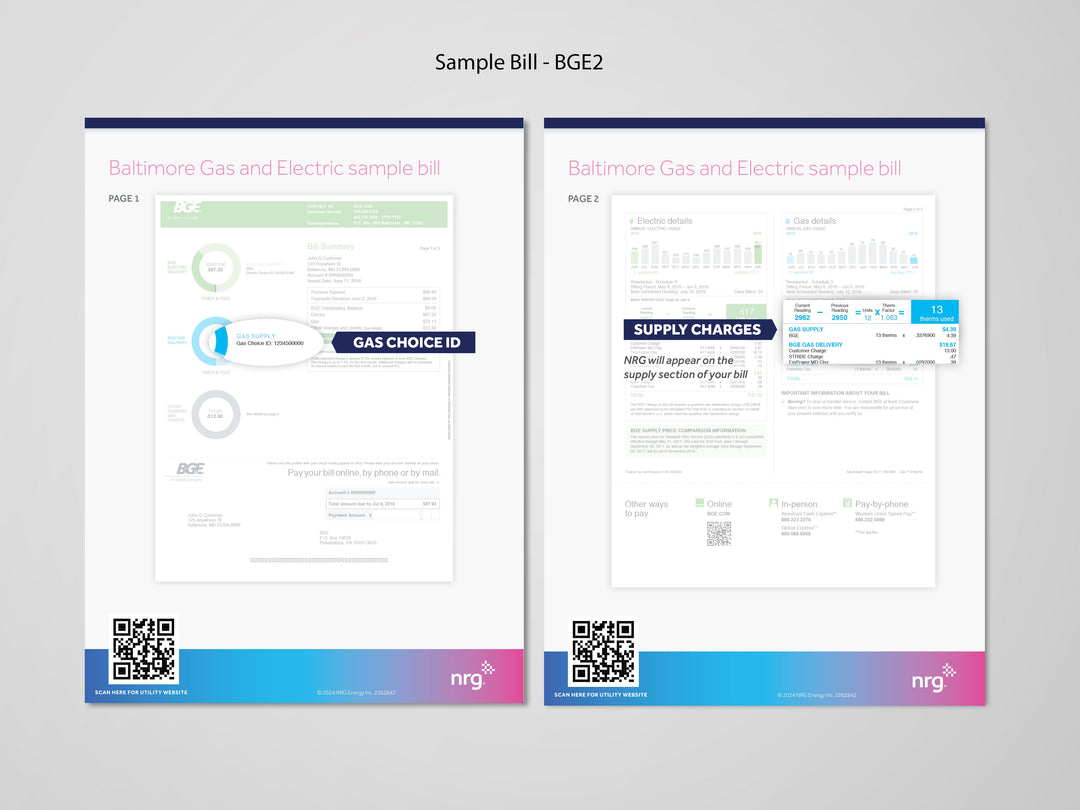 NRG Bill Samples